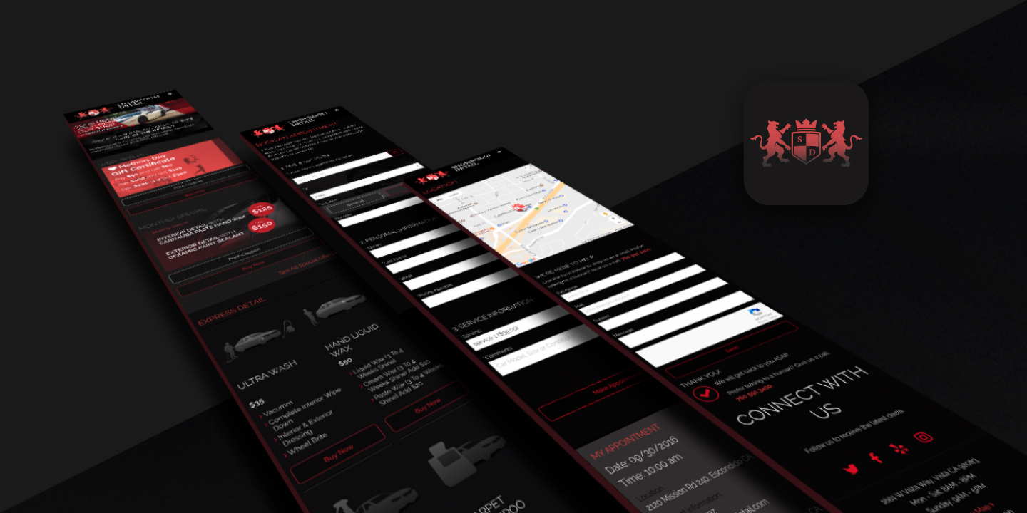 Website Mockups
